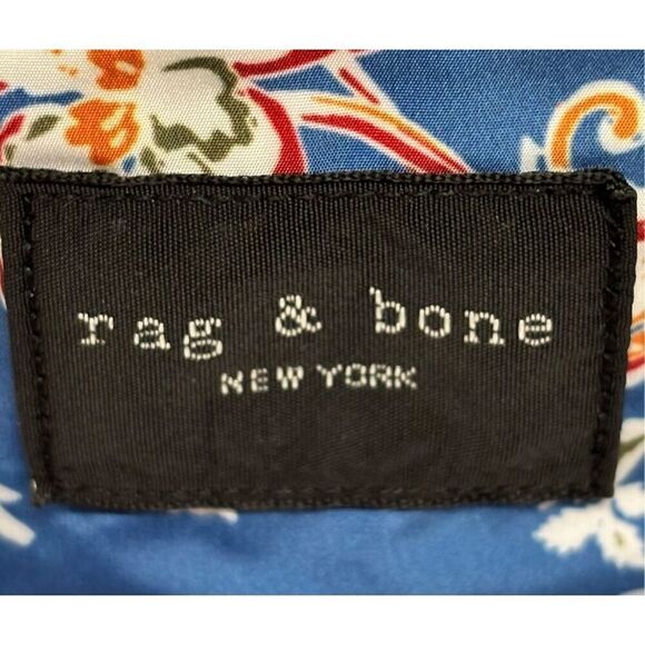 Rag & Bone Addison Printed Cruz Hat in Blue Floral NWT main image 4